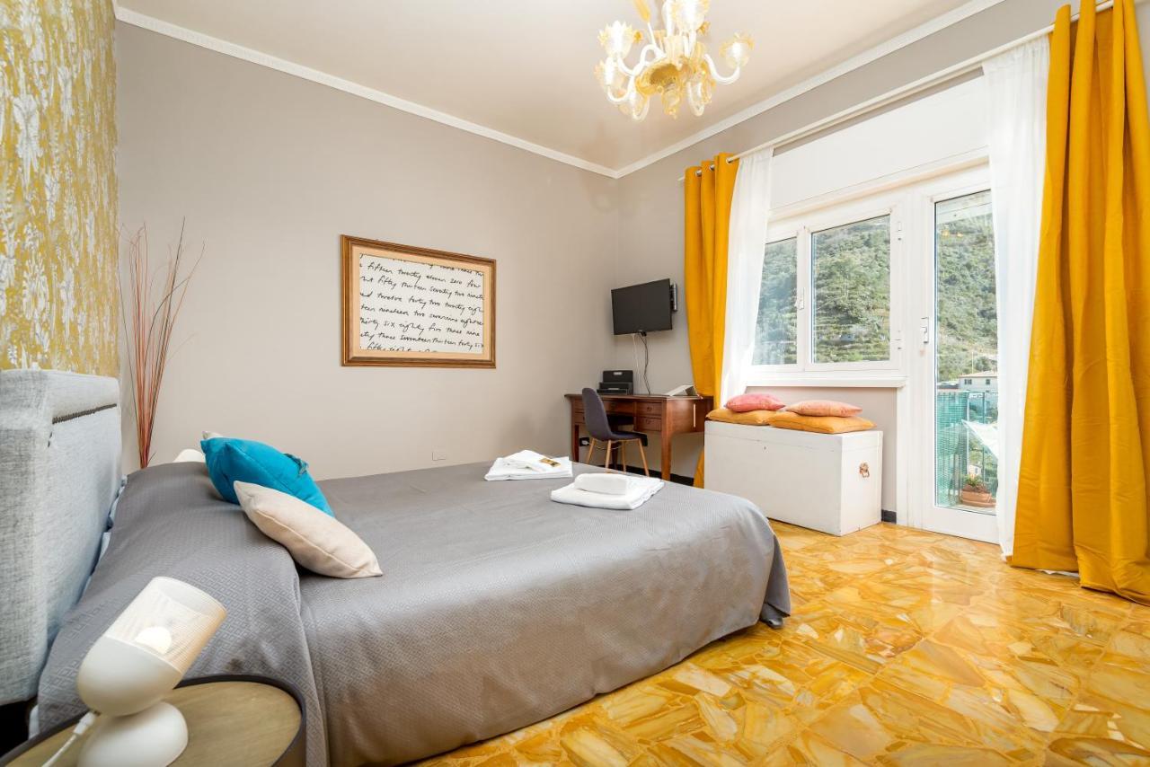 Cinque Terre D'Amare Sea View Big Apartment For Travel Lovers ريوماجّوري المظهر الخارجي الصورة