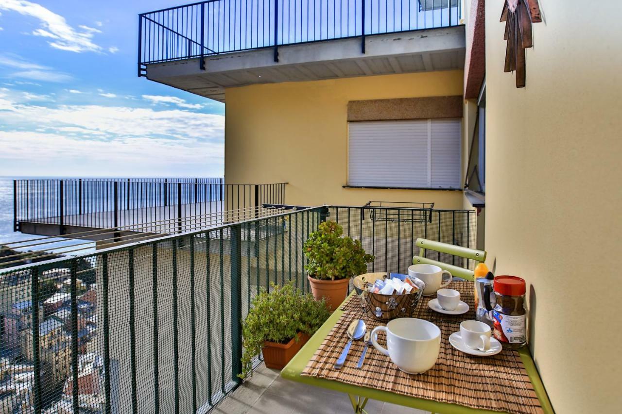 Cinque Terre D'Amare Sea View Big Apartment For Travel Lovers ريوماجّوري المظهر الخارجي الصورة